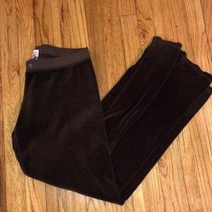 JUICY COUTURE brown sweatpants size Medium
